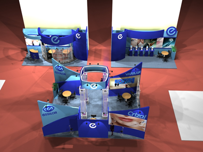 diseño digital y armado de Stands
